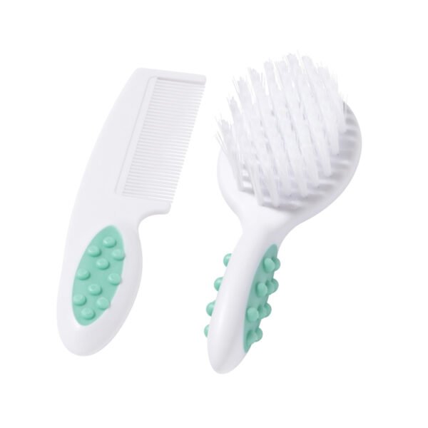 Rubber Hand Comb & Brush Set